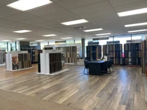 Floor samples at showroom | Magic Carpets